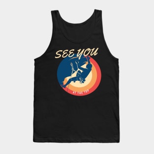 Mountain Climbing - see you at the top Tank Top